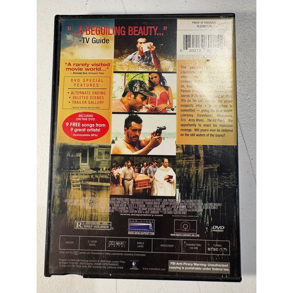 Little Chenier A Cajun Story DVD Drama Johnathon Schaech Fred Koehler Widescreen - Picture 2 of 3